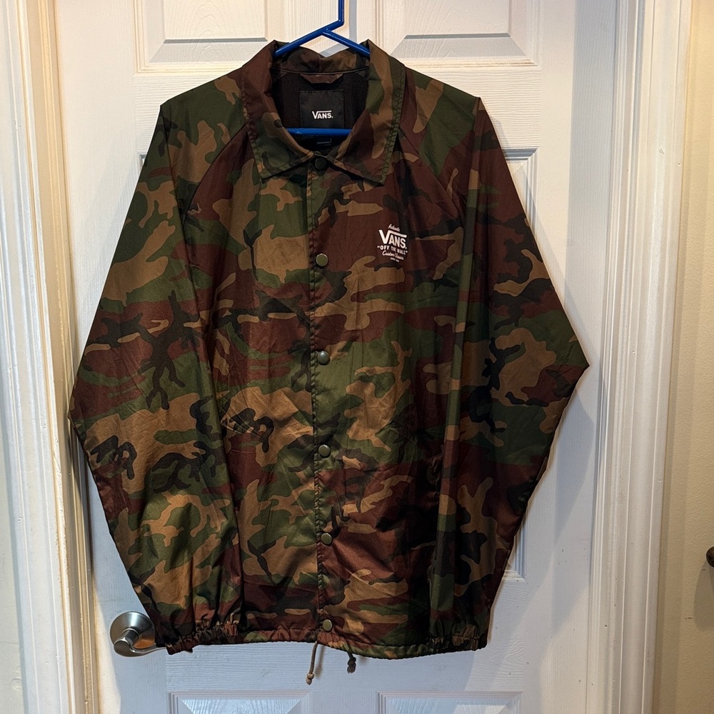 Vans Men's Camouflage Windbreaker